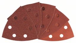 Bosch Schleifblatt C430, 93 mm, 60, 80, 100, 120, 180, 6 Löcher, Klett, 10er-Pack