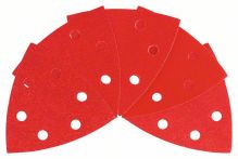 Bosch Schleifblatt-Set für Multi-Cutter, 10-teilig, 93 mm, 60, 80, 120, 180, 240