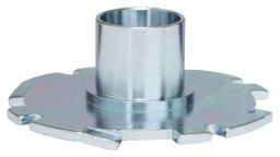 Bosch Kopierhülse für Bosch-Oberfräsen, mit Schnellverschluss, 17 mm