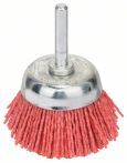 Bosch Topfbürste, Nylonborste mit Korund, 50 mm, 1,1 mm, 4500 U/ min