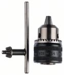Bosch Zahnkranzbohrfutter bis 13 mm, 1,5 - 13 mm, 1/2 - 20, mit Ersatzschlüssel
