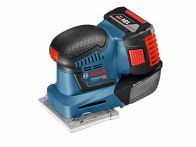 Bosch Akku-Schwingschleifer GSS 18V-10, mit 2 x 5.0 Ah Li-Ion Akku, L-BOXX