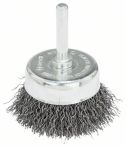 Bosch Topfbürste für Bohrmaschinen, gewellter Draht, 50 x 6 mm