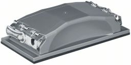 Bosch Handschleifklotz, aus Kunststoff, mit Spannvorrichtung, 160 x 85 mm
