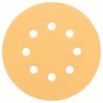 Bosch Schleifblatt C470, 125 mm, 40, 8 Löcher, Klett, 50er-Pack
