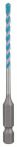 Bosch Mehrzweckbohrer HEX-9 Multi Construction, 3 x 45 x 90 mm