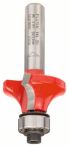Bosch Abrundfräser 8 mm, D 28,6 mm, R1 8 mm, L 12,7 mm, G 55 mm