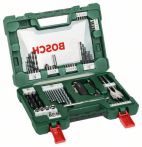 Bosch V-Line Bohrer- und Bit-Set, 68-teilig, Klappmesser, Magnetstab, Winkelschrauber