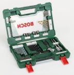 Bosch V-Line TiN-Bohrer- und Bit-Set, 83-teilig, mit Taschenlampe und Gabelschlüssel