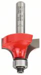 Bosch Abrundfräser 8 mm, D 31,75 mm, R1 9,5 mm, L 18 mm, G 60 mm