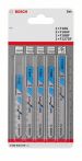 Bosch Stichsägeblatt-Set, 5-teilig, Fein-Schaft