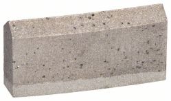 Bosch Segmente für Diamantnassbohrkronen 1 1/4 UNC Best for Concrete 18, 11,5 mm, 300, 18er-Pack