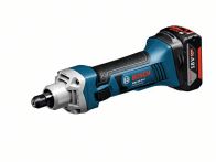 Bosch Akku-Geradschleifer GGS 18 V-LI, mit 1 x 5,0 Ah Li-Ion Akku, L-BOXX