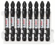 Bosch Doppelkingenpack PH2 - PZ2, 8er-Pack