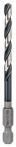 Bosch HSS Spiralbohrer mit Sechskantschaft, 5 x 52 x 91 mm, 1er-Pack