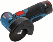 Bosch Akku-Winkelschleifer GWS 12V-76, mit 2 x 3,0 Ah Li-Ion Akku, L-BOXX
