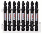 Bosch Doppelklingenbit-Set Impact Control, 8-teilig, PH2, 65 mm