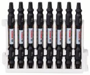 Bosch Doppelklingenbit-Set Impact Control, 8-teilig, T20, 65 mm