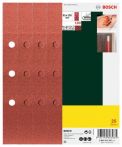 Bosch Schleifblatt-Set für Schwingschleifer, 25-teilig, 8 Löcher, 93 x 230 mm, 180