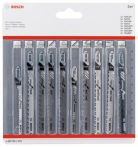 Bosch Stichsägeblatt-Set Clean Precision, 10-teilig