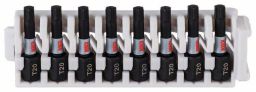 Bosch Schrauberbit-Set Impact Control, 8-teilig, mit T20, 25 mm