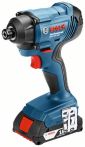 Bosch Akku-Drehschlagschrauber GDR 18V-160, mit 1 x 2,0 Ah Li-Ion Akku, L-BOXX