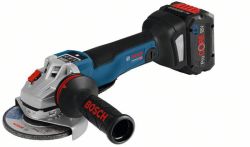 Bosch Akku-Winkelschleifer GWS 18V-10 PSC, mit 1 x 6,0 Ah Akku, 1 x 8,0 Ah ProCORE18V
