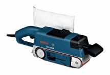 Bosch Bandschleifer GBS 75 AE, mit Koffer, Gewebeschleifband, Staubsack, Grafitplatte