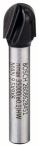 Bosch Hohlkehlfräser 6 mm, R1 4,7 mm, D 9,5 mm, L 9,2 mm, G 40 mm