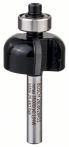 Bosch Hohlkehlfräser 6 mm, R1 4 mm, D 25,4 mm, L 12,6 mm, G 54 mm