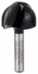Bosch Hohlkehlfräser 1/4, R1 12,7 mm, D 25,4 mm, L 15,6 mm, G 49 mm