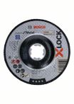 Bosch Trennscheibe X-LOCK gekröpft Expert for Metal A 30 S BF, 125 x 22,23 x 2,5 mm,