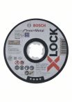 Bosch Trennscheibe X-LOCK gerade Expert for Inox+Metal AS 60 T INOX BF, 115 x 1 mm,