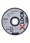 Bosch Trennscheibe X-LOCK gerade Expert for Inox AS 46 T INOX BF, 125 x 22,23 x 1,6 mm,