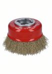 Bosch Topfbürste X-LOCK Clean for Metal, 70 mm, 0,3 mm, gewellte Messingbürste,