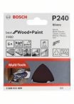 Bosch Schleifblatt F460 BfWP, 93 mm, 60/120/240