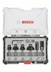 Bosch Rand- und Kantenfräser-Set, 6-mm-Schaft, 6-teilig