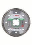 Bosch Diamanttrennscheibe X-LOCK Best for Ceramic Extra Clean Turbo, 115 x 1,4 x 7 mm,