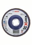 Bosch Fächerschleifscheibe X571 Best for Metal, gerade, 115 mm, K 40, Kunststoff,