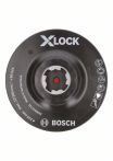 Bosch Stützteller X-LOCK, 115 mm, Klettverschluss, 13.300 U/min,