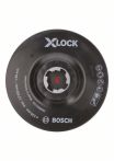 Bosch Stützteller X-LOCK, 125 mm, Klettverschluss, 12.250 U/min,