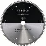 Bosch Kreissägeblatt Aluminium für Akkusägen, 305 x 2,4/1,8 x 30, 96 Zähne