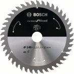 Bosch Kreissägeblatt Standard for Wood, 140x1.5/1x20, 42 Zähne