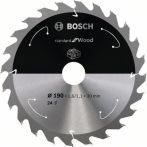 Bosch Kreissägeblatt Standard for Wood, 190x1.6/1.1x30, 24 Zähne