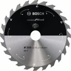 Bosch Kreissägeblatt Standard for Wood, 210x1.7/1.2x30, 24 Zähne