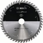 Bosch Kreissägeblatt Standard for Wood, 216x1.7/1.2x30, 48 Zähne