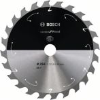 Bosch Kreissägeblatt Standard for Wood, 254x2.2/1.6x30, 24 Zähne