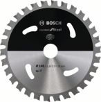 Bosch Kreissägeblatt Standard for Steel, 140 x 1,6/1,2 x 20, 30 Zähne