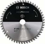 Bosch Kreissägeblatt Standard for Aluminium, 160x1.8/1.3x20, 52 Zähne