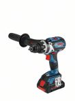 Bosch Akku-Bohrschrauber GSR 18V-110 C, Solo Version mit Zusatzhandgriff und L-BOXX